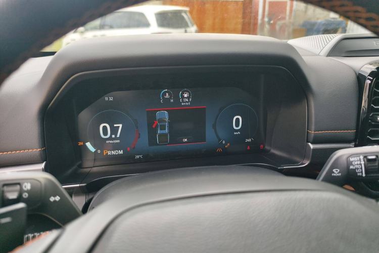 Used Ford Ranger 2023 Trailblazer 4x4 Automatic Version – Gasoline Instrument Cluster