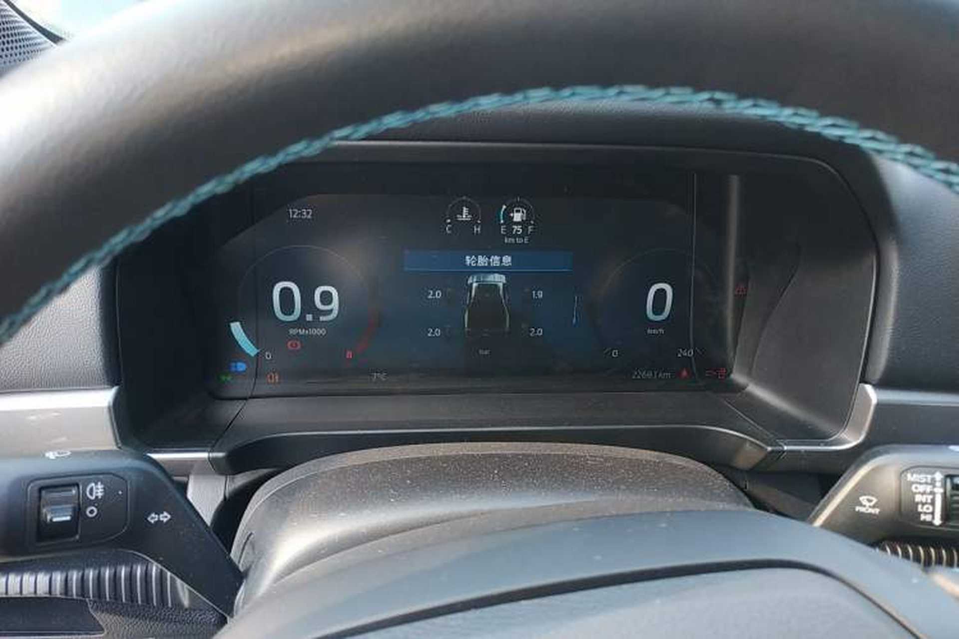 Used Ford Ranger 2023 Shanlin Two-Wheel Drive Manual Gasoline Model Instrument Cluster