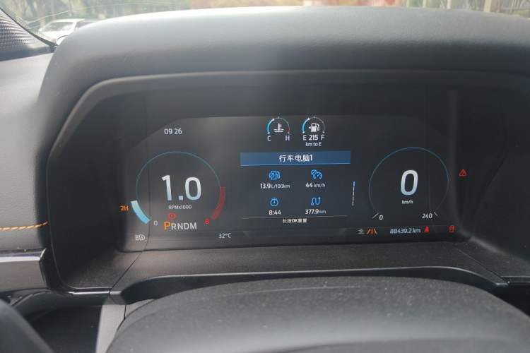 Used Ford Ranger 2023 1st Edition Gasoline Model Instrument Cluster