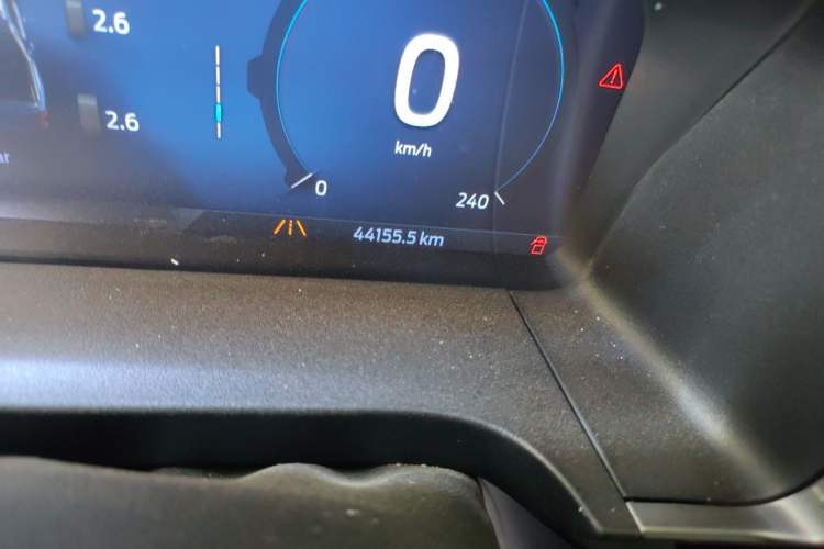 Used Ford Ranger 2023 Shanlin 4x4 Automatic Diesel Odometer Close Up