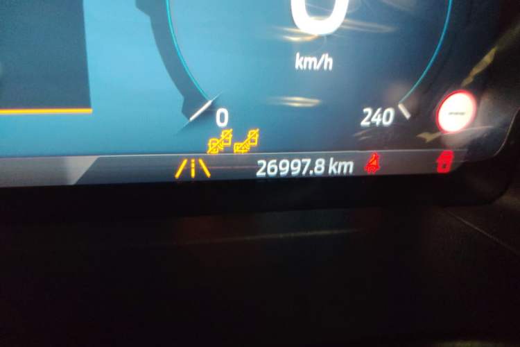 Used Ford Ranger 2023 Trailblazer 4x4 Automatic Version – Gasoline Odometer Close Up