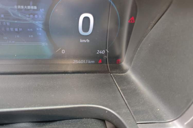 Used Ford Ranger 2023 Shanlin 4x4 Manual Diesel Odometer Close Up