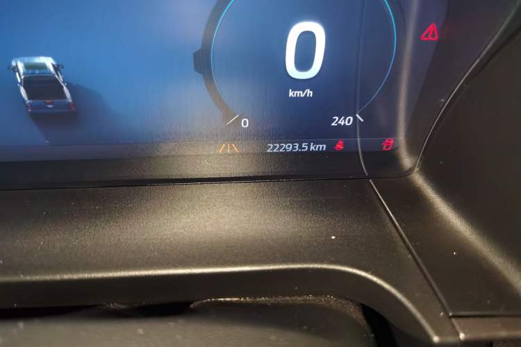 Used Ford Ranger 2023 Trailblazer 4x4 Automatic Version – Gasoline Odometer Close Up