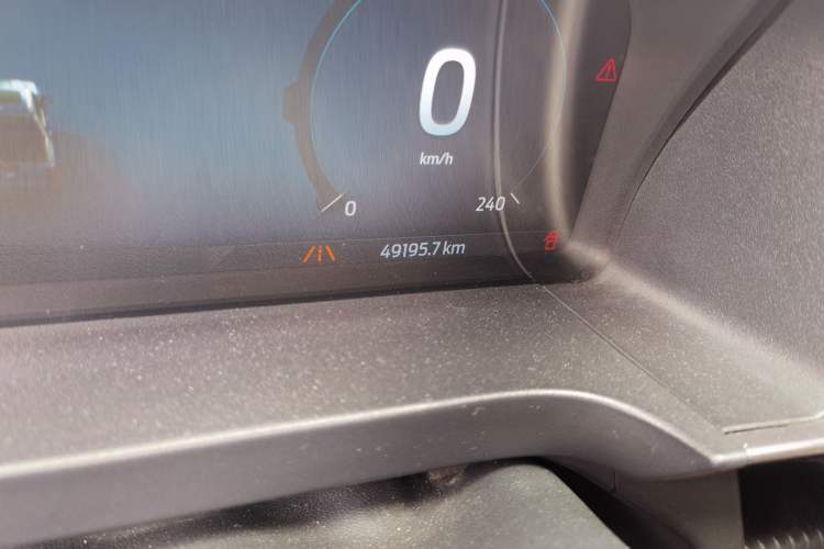 Used Ford Ranger 2023 Trailblazer 4x4 Automatic Version – Gasoline Odometer Close Up