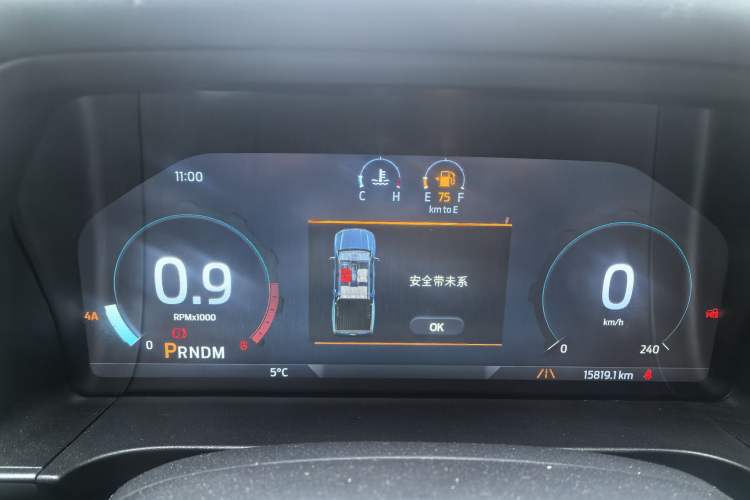 Used Ford Ranger 2023 Trailblazer 4x4 Automatic Version – Gasoline Odometer Close Up