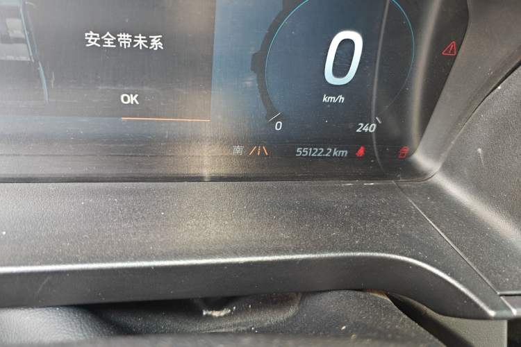 Used Ford Ranger 2023 Trailblazer 4x4 Automatic Version – Gasoline Odometer Close Up