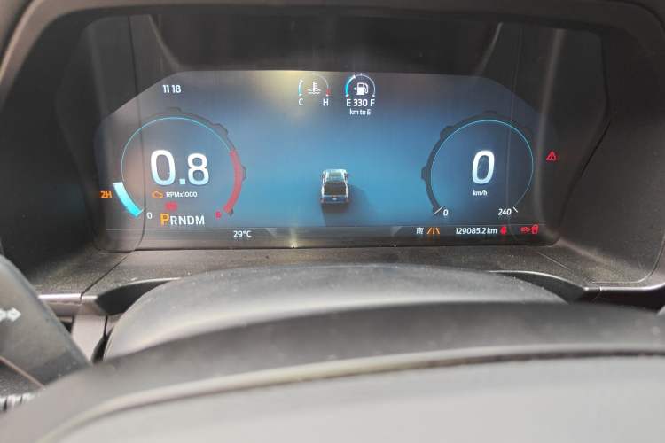 Used Ford Ranger 2023 Trailblazer 4x4 Automatic Diesel Odometer Close Up