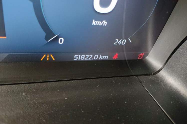 Used Ford Ranger 2023 Trailblazer 4x4 Automatic Version – Gasoline Odometer Close Up