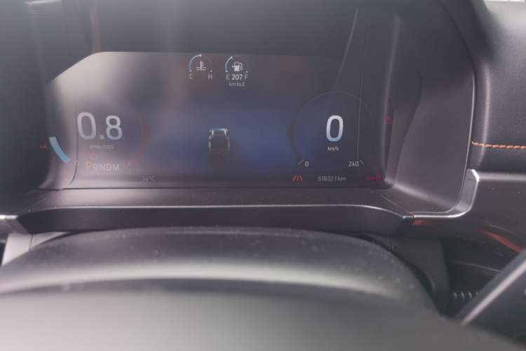 Used Ford Ranger 2023 Trailblazer 4x4 Automatic Diesel Odometer Close Up