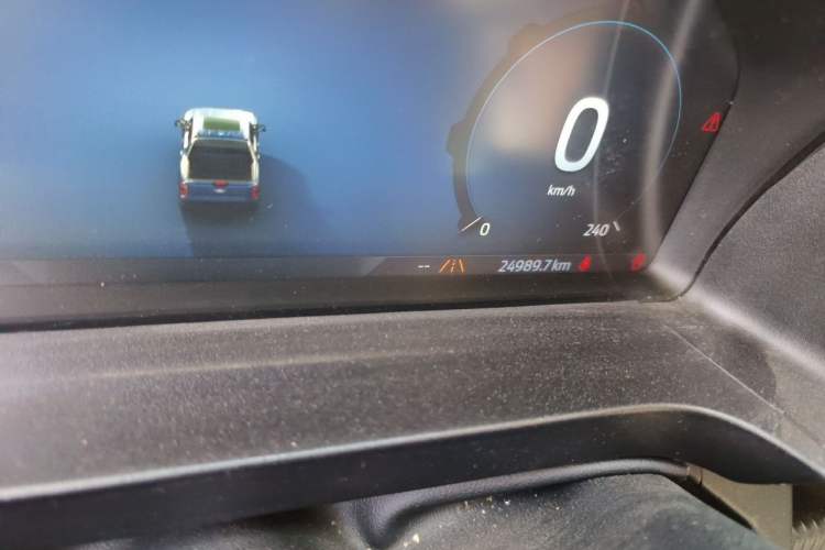Used Ford Ranger 2023 Trailblazer 4x4 Automatic Version – Gasoline Odometer Close Up