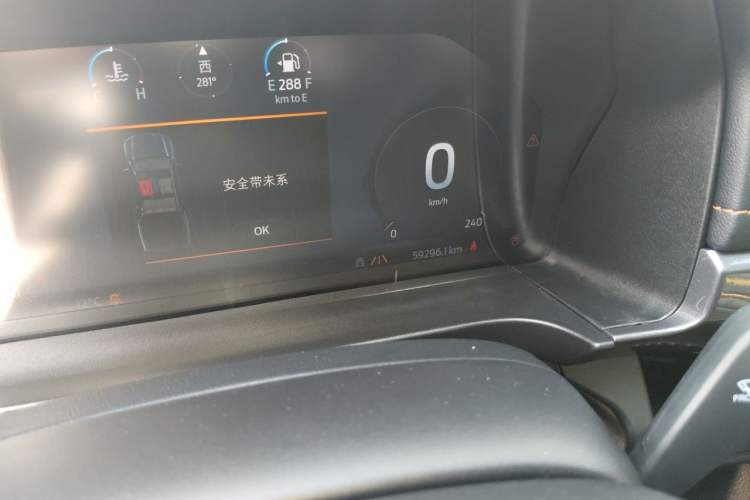 Used Ford Ranger 2023 Trailblazer 4x4 Automatic Off-Road Version – Gasoline Odometer Close Up