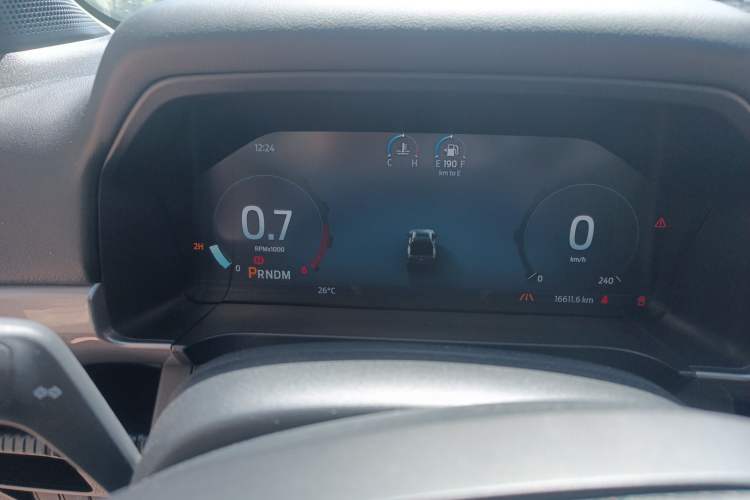 Used Ford Ranger 2023 Shanlin 4x4 Automatic Version Gasoline Odometer Close Up