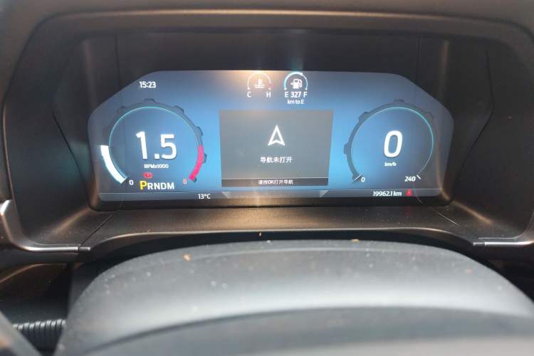 Used Ford Ranger 2023 Shanlin Two-Wheel Drive Automatic Version Gasoline Odometer Close Up