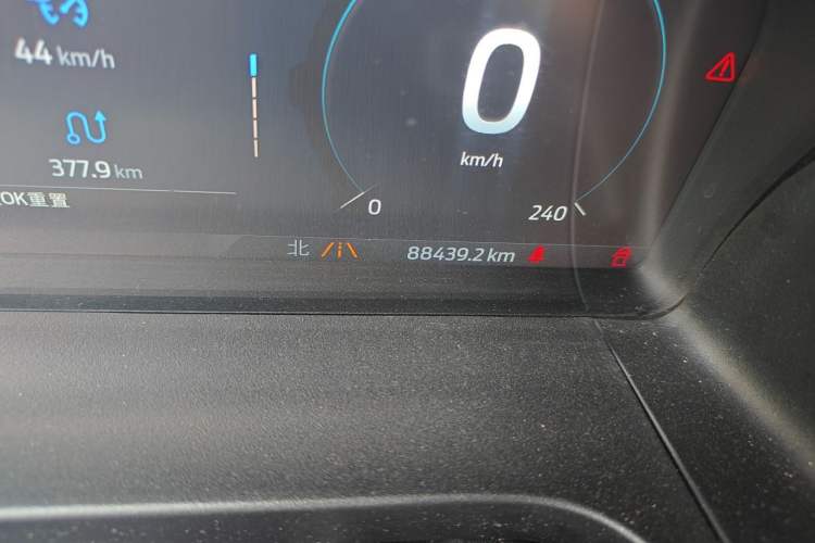 Used Ford Ranger 2023 1st Edition Gasoline Model Odometer Close Up