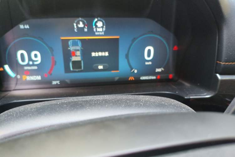 Used Ford Ranger 2023 Trailblazer 4x4 Automatic Version – Gasoline Odometer Close Up