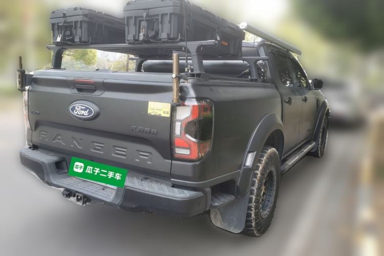 Used Ford Ranger 2023 Wild Terrain 4x4 Automatic Version Gasoline Rear Right 45 Deg