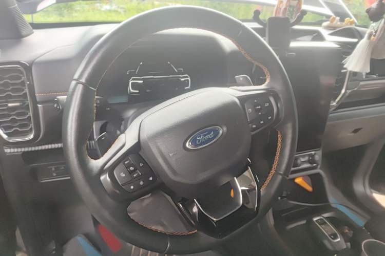 Used Ford Ranger 2023 Wild Terrain 4x4 Automatic Version Gasoline Steering Wheel