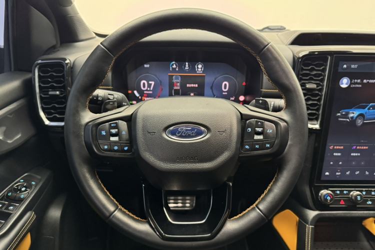 Used Ford Ranger 2023 Wild Terrain 4x4 Automatic Version Gasoline Steering Wheel