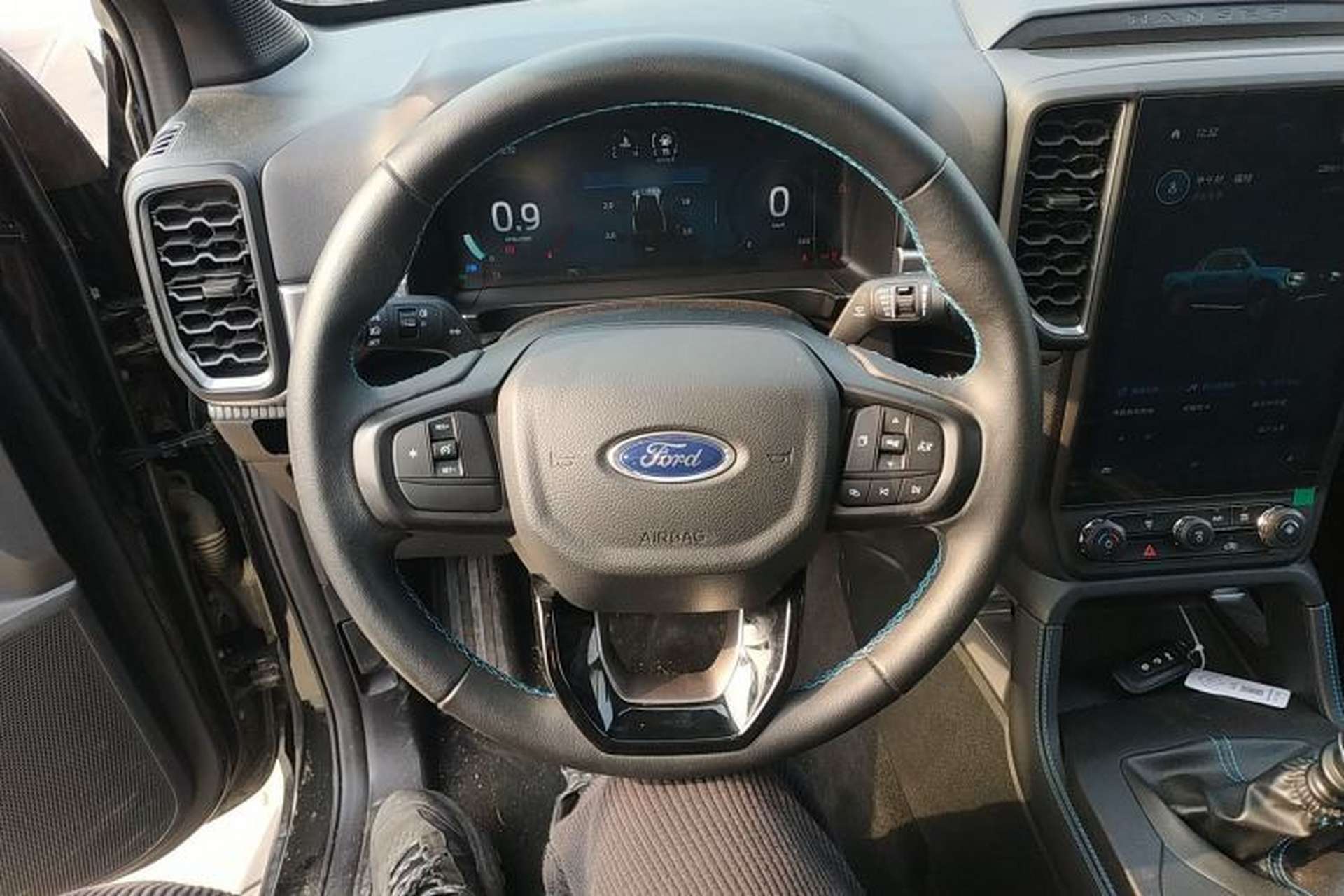 Used Ford Ranger 2023 Shanlin Two-Wheel Drive Manual Gasoline Model Steering Wheel