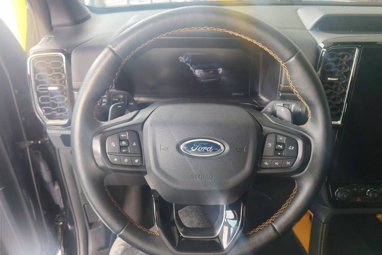 Used Ford Ranger 2023 Wild Terrain 4x4 Automatic Version Gasoline Steering Wheel