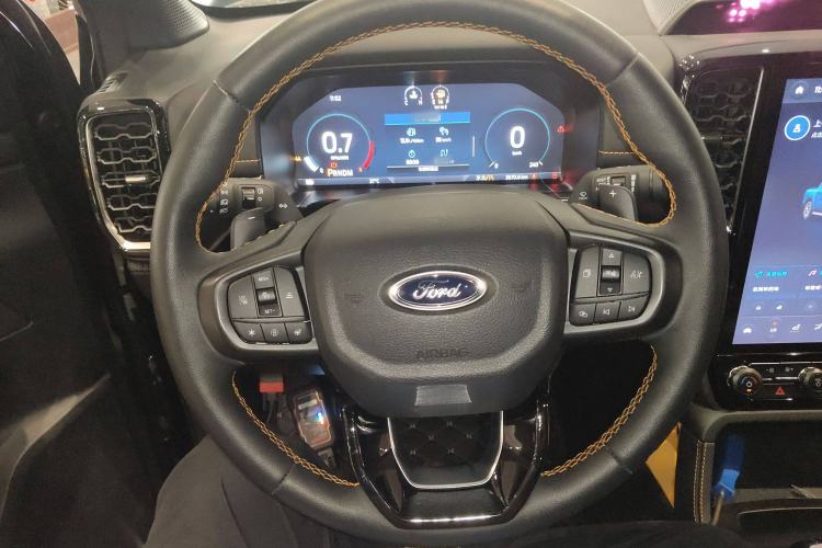 Used Ford Ranger 2023 Wild Terrain 4x4 Automatic Version Gasoline Steering Wheel