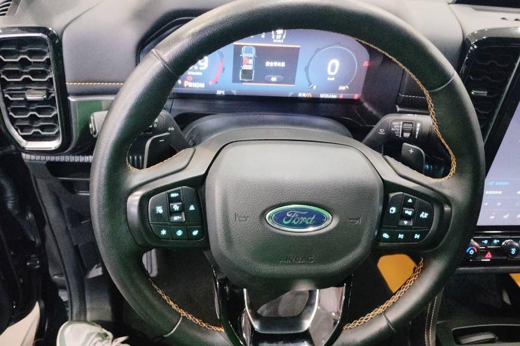 Used Ford Ranger 2023 Wild Terrain 4x4 Automatic Version Gasoline Steering Wheel