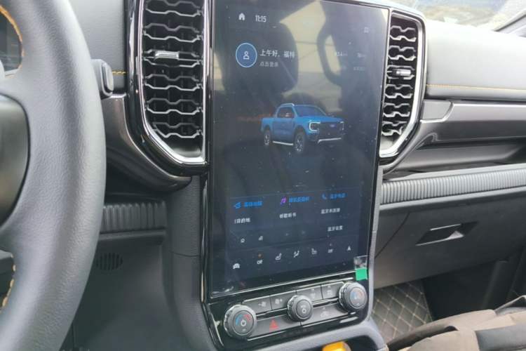 Used Ford Ranger 2023 1st Edition Gasoline Model Audio And AC Panel