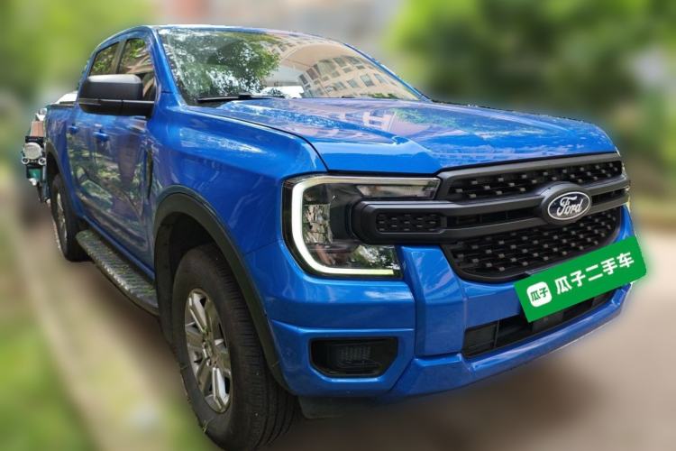 Used Ford Ranger 2023 Shanlin Two-Wheel Drive Automatic Diesel Front Right 45 Deg