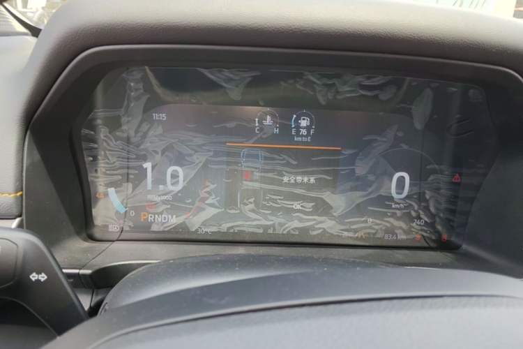 Used Ford Ranger 2023 1st Edition Gasoline Model Instrument Cluster