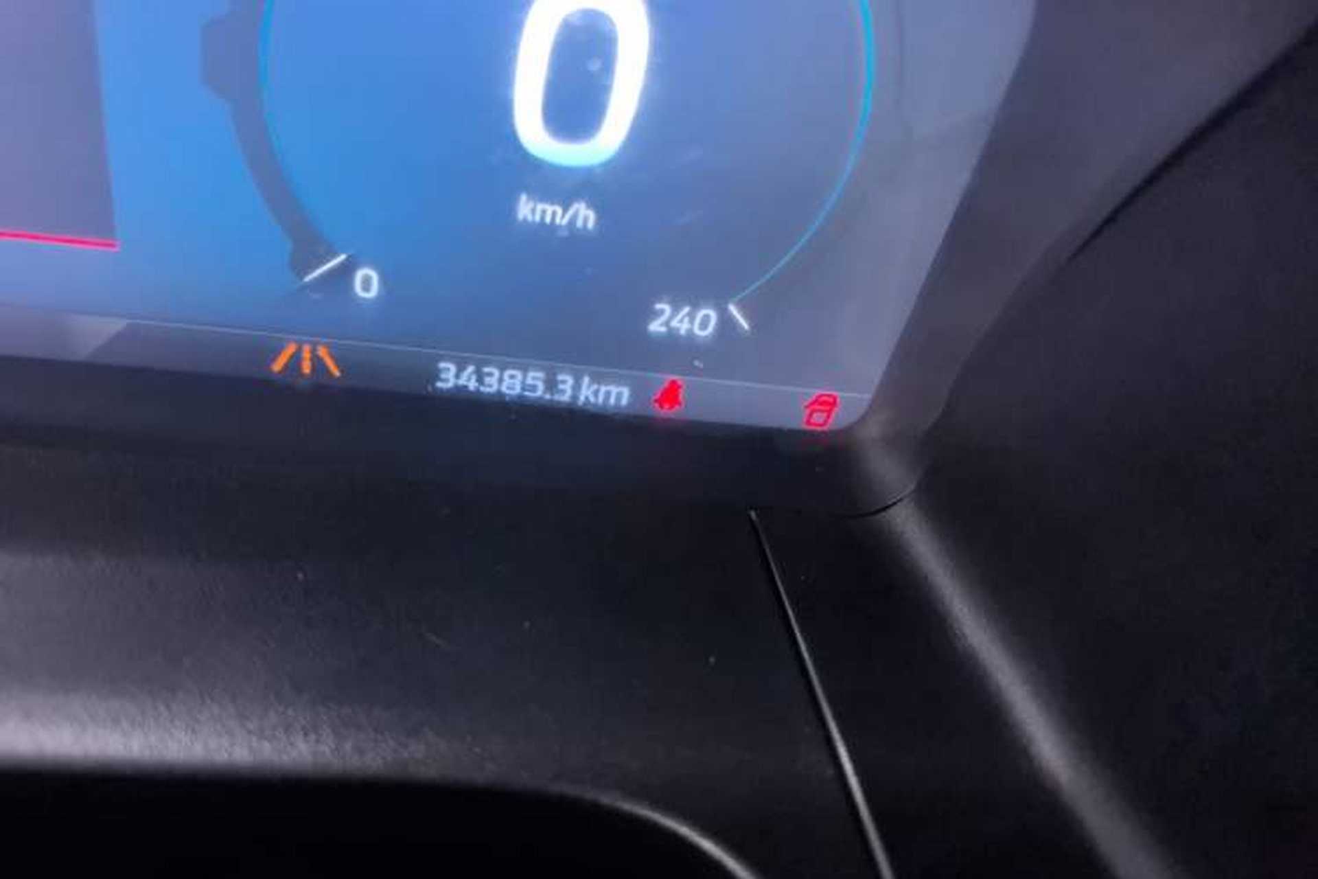 Used Ford Ranger 2023 Trailblazer 4x4 Automatic Diesel Odometer Close Up