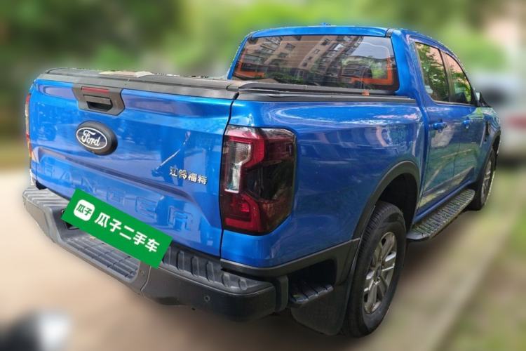 Used Ford Ranger 2023 Shanlin Two-Wheel Drive Automatic Diesel Rear Right 45 Deg