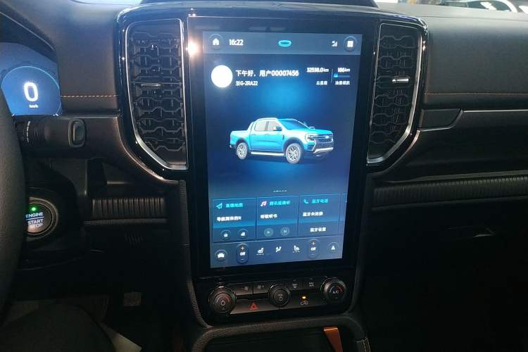 Used Ford Ranger 2023 Trailblazer 4x4 Automatic Version – Gasoline Audio And AC Panel