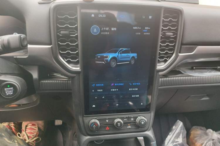 Used Ford Ranger 2023 Shanlin Two-Wheel Drive Manual Gasoline Model Audio And AC Panel