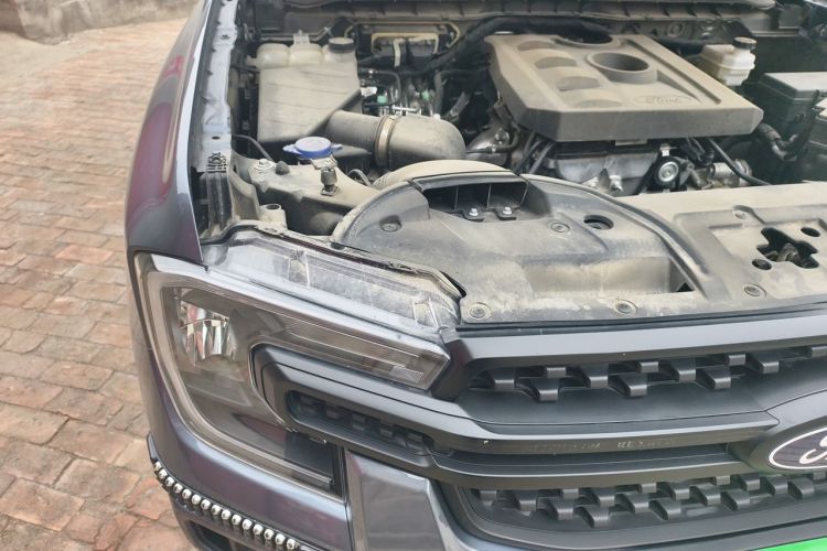 Used Ford Ranger 2023 Shanlin Two-Wheel Drive Manual Gasoline Model Engine Bay Right