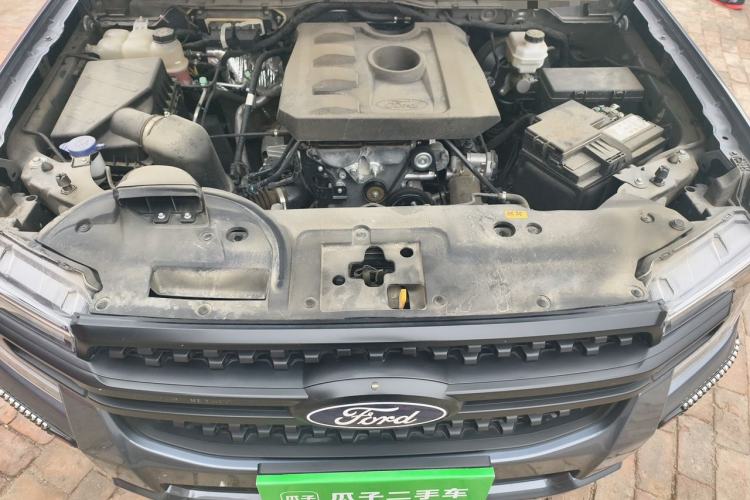 Used Ford Ranger 2023 Shanlin Two-Wheel Drive Manual Gasoline Model Engine Bay