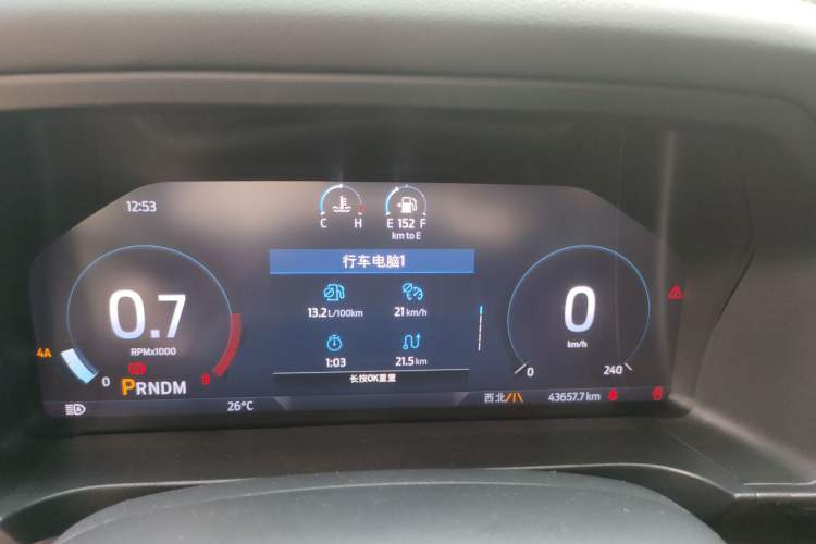 Used Ford Ranger 2023 Wild Terrain 4x4 Automatic Version Gasoline Instrument Cluster