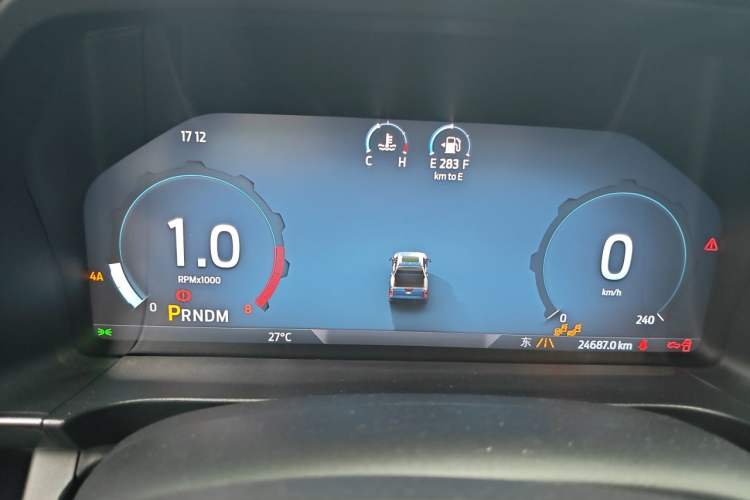 Used Ford Ranger 2023 Trailblazer 4x4 Automatic Version – Gasoline Instrument Cluster