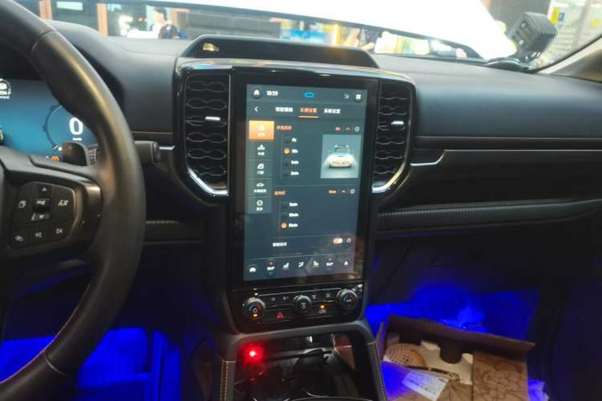 Used Ford Ranger 2023 Trailblazer 4x4 Automatic Version – Gasoline Audio And AC Panel