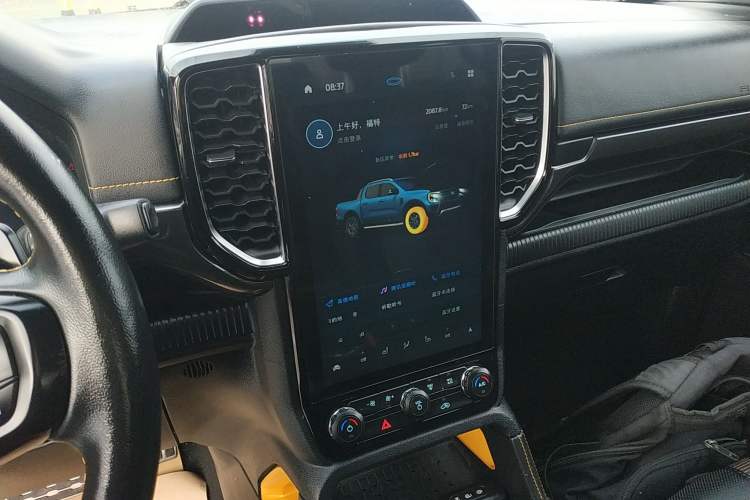 Used Ford Ranger 2023 Wild Terrain 4x4 Automatic Version Gasoline Audio And AC Panel