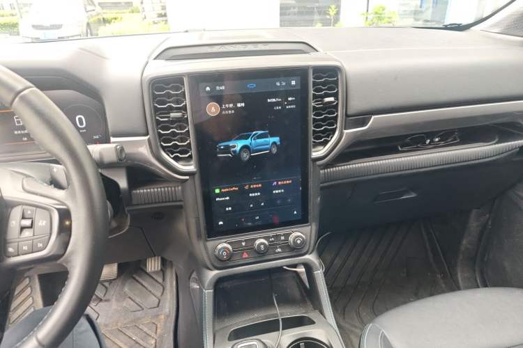 Used Ford Ranger 2023 Shanlin 4x4 Automatic Version Gasoline Audio And AC Panel
