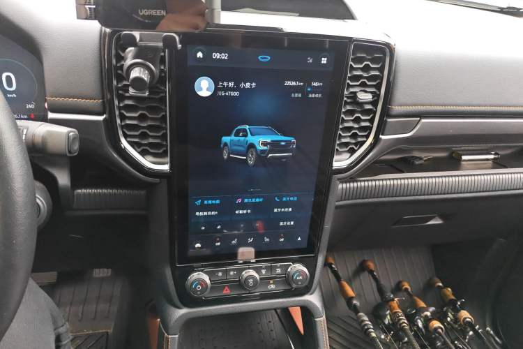 Used Ford Ranger 2023 Trailblazer 4x4 Automatic Version – Gasoline Audio And AC Panel