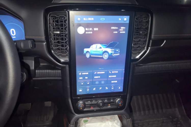 Used Ford Ranger 2023 Trailblazer 4x4 Automatic Version – Gasoline Audio And AC Panel
