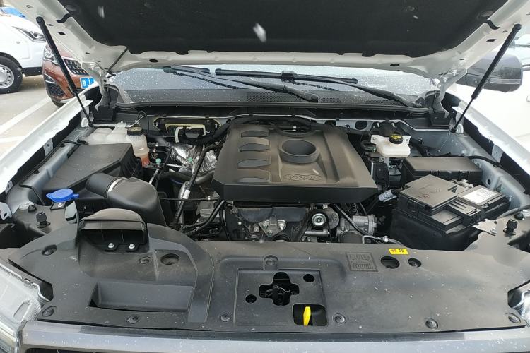 Used Ford Ranger 2023 Wild Terrain 4x4 Automatic Version Gasoline Engine Bay