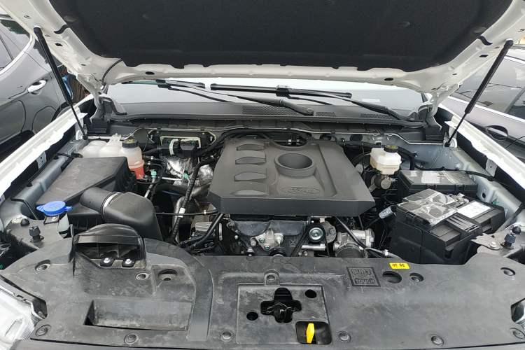 Used Ford Ranger 2023 Shanlin Two-Wheel Drive Manual Gasoline Model Engine Bay