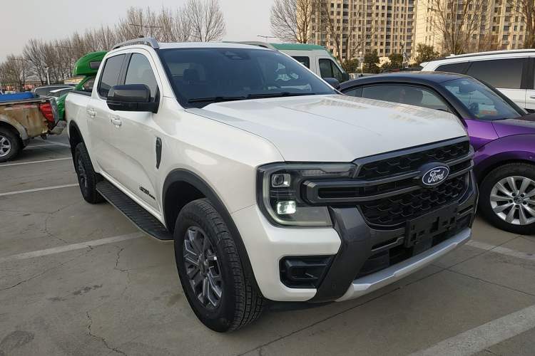 Used Ford Ranger 2023 Wild Terrain 4x4 Automatic Version Gasoline Front Right 45 Deg