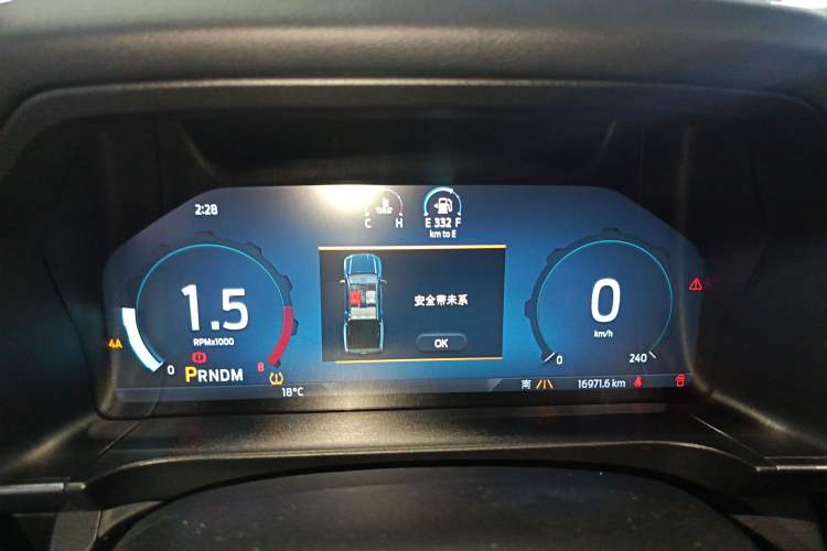 Used Ford Ranger 2023 Trailblazer 4x4 Automatic Version – Gasoline Instrument Cluster