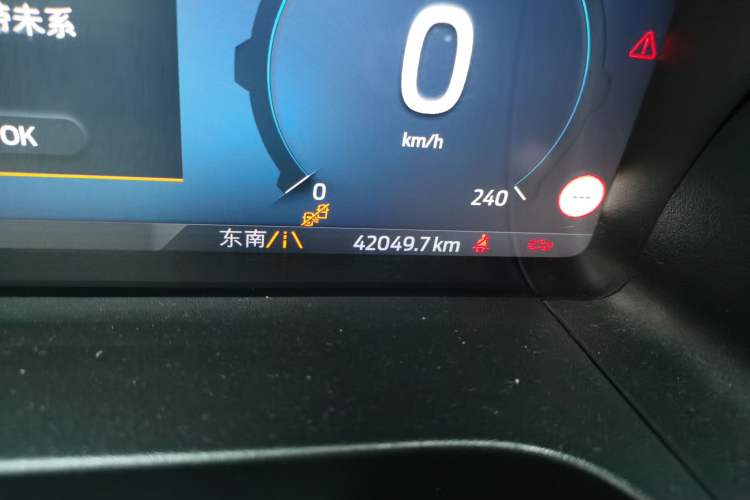 Used Ford Ranger 2023 Wild Terrain 4x4 Automatic Version Gasoline Odometer Close Up