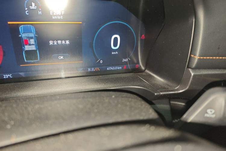 Used Ford Ranger 2023 Trailblazer 4x4 Automatic Version – Gasoline Odometer Close Up