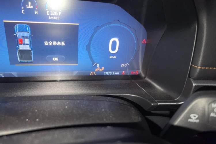 Used Ford Ranger 2023 Trailblazer 4x4 Automatic Version – Gasoline Odometer Close Up