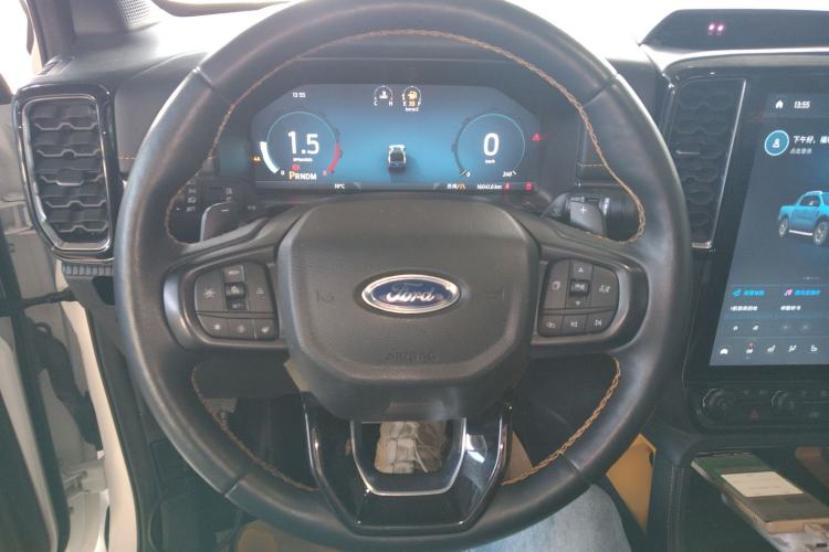 Used Ford Ranger 2023 Wild Terrain 4x4 Automatic Version Gasoline Steering Wheel